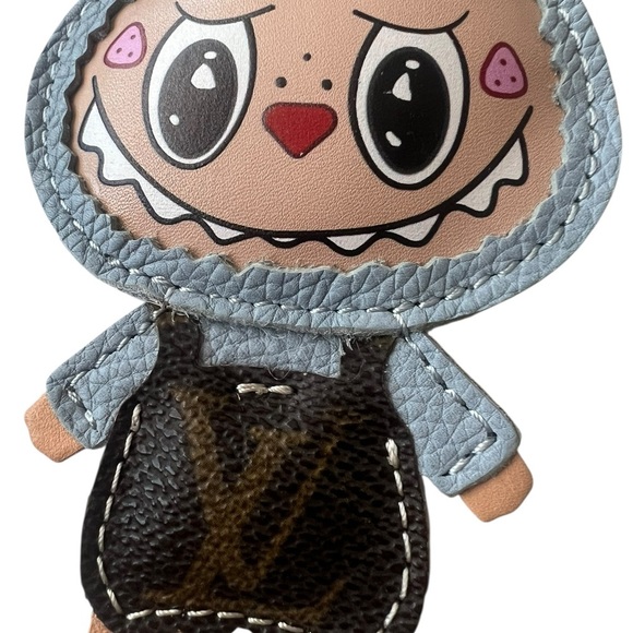 Upcycled Labubu Keychain/Bag Charm - Custom-Made, One-of-a-Kind! - Picture 2 of 5